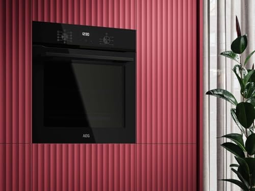 Horno Multifunción TU5AB20WSK, 72 L, Limpieza Aqua Clean, 7 Programas, Ventilador XXL SurroundCook, Cocción Multinivel, Mandos Escamotables, Pantalla LED, Cristal Negro