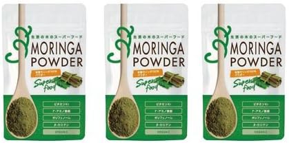 生活の木 有機モリンガ100%パウダー 80g × 3袋