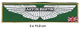 ASTON MARTIN Sport Racing Car Patch Sew Iron on Embroidered