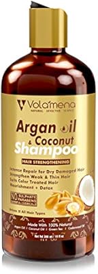 volamena argan oil hair straightening shampoo