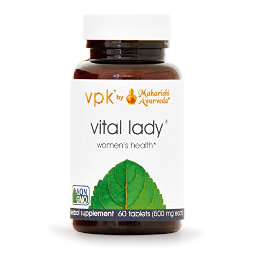 Vital Lady | 60 Herbal Tablets | Herbal Formula to Balance Hormones & Emotions | Helps Build Strength, Stamina & Resistance to Stress | Supports Reproductive System & Healthy Libido | Youthful Glow Vital Lady | 60 Herbal Tablets | Herbal Formula to Balance Hormones & Emotions | Helps Build Strength, Stamina & Resistance to Stress | Supports Reproductive System & Healthy Libido | Youthful Glow