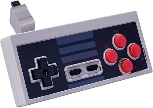 NES Classic Wireless Controller, Warmsley NES Wireless Controller [Turbo Edition] Retro Console Joystick Gamepad For Nintendo NES Classic Mini Edition Gaming System -- 9M/30Ft Distance Range