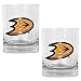 Great American San Jose Sharks 2-Pack Rocks Glass Set
