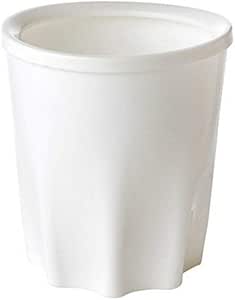 Wshuhouui Cubos de Basura Lata de Basura Creativa con Presión Anillo