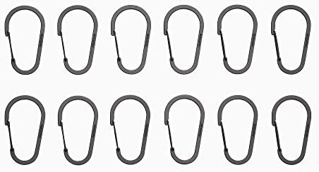 Calvin Klein Home Matthew Shower Curtain Hooks Black Shower