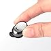 Mini Invisible Wireless Earbud, FANZY in-Ear Bluetooth Headphones with Mic, Hands-Free & Noise Canceling Wireless Earpiece for Car Running Music (Black)