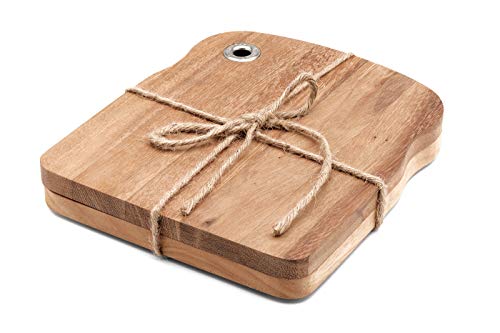 Ironwood Gourmet 28740 Rustica Sandwich Boards, 7.75" x 6.5" x 0.5"
