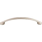 Top Knobs M387 Asbury Collection 5-1/16" Mandal Pull, Brushed Satin Nickel