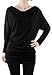LeggingsQueen Women's Long Sleeve Basic Tunic Top