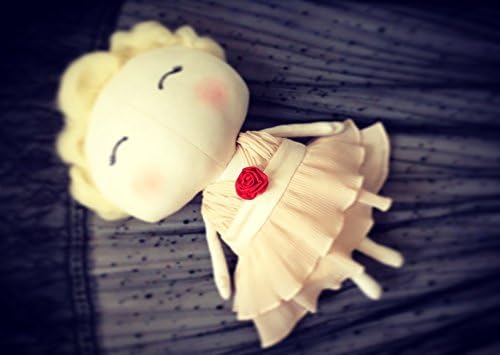 Handmade Decoration Tilda Sweetheart Marilyn Doll Art doll Rag Doll Fabric Stuffed Doll Baby Gift for girl-friend Soft Toy Kids room decor Home decor Handmade