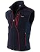 H2H Mens Active Athletic Fleece Vest With Zipper Pockets