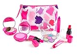 Make it Up Girl Power Deluxe Washable Makeup Kit for Young Girls and Tweens