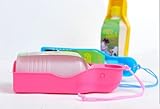 Portable Foldable Plastic Feeding Bowl Dog Cat Travel Pet Water Bottle HOT NEW