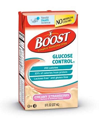 Boost Glucose Control Strawberry Brikpak 27 X 8oz Case