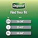 Depend FIT-FLEX Incontinence Underwear for Men, Maximum Absorbency, Disposable, Extra-Large, Grey, 38 Count