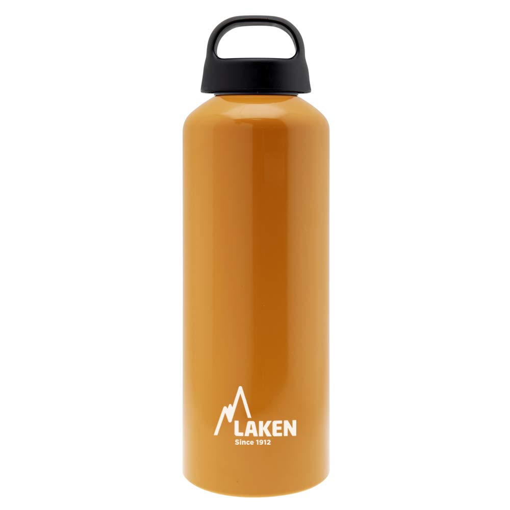 Laken Unisex ? Adult Aluminium Orange 0.75 Litre BPA Aluminium Drinking Bottle Classic 0.75 Litre PBA