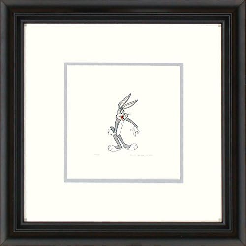 World Wide Art Bugs Bunny:Hipster Hand Colored Original Etching LE of 500 - NEW Conservation Framed Medium Size with COA - Published by Sower and Reiser