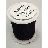 Made with Kevlar Thread Fly Tying Sewing Extra Strong Knots Black Yellow Natural (Black 0.2mm)