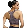 Disbest Yoga-beha, sterke ondersteuning, fitness, training, stretchbeha, bustier, push-up top, sportbeha, zonder beugel…