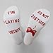 DDHHYH Do Not Disturb' I'm Playing Fortnite' Fortnite Fans Socks - Gift for That Gamer of Fortnite