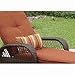 Better Homes and Gardens.. Durable Steel Frame Chaise Lounge (Orange)