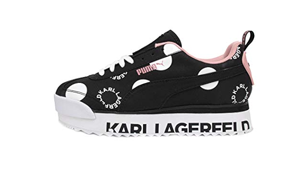 puma roma platform trainers