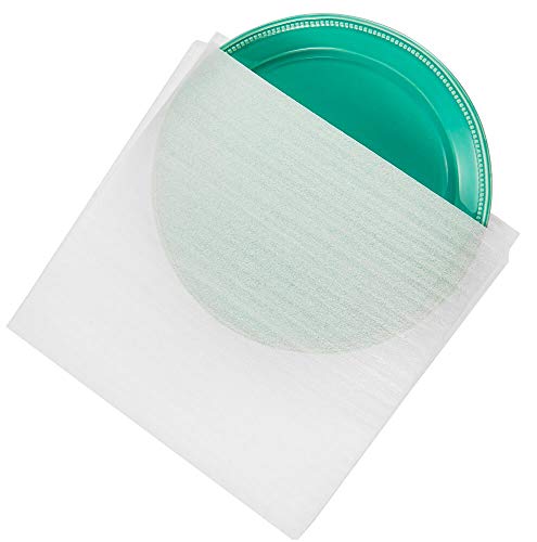 50 Cushion Foam Pouches 9-1/8"x 9-3/4", Foam Wrap Pouches Protect Dishes, China, and Furniture, Packing Supplies, Packing Cushioning Supplies for Moving (50 Pack) (50 Count)