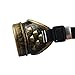 New Sell Vintage Steampunk Goggles Glasses Gothic Glasses for Cosplay Costumes (Brass)