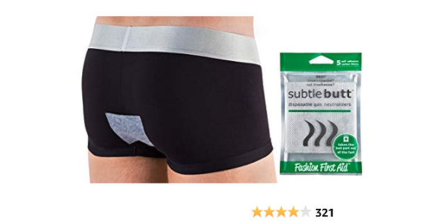 FASHION FIRST AID: Subtle Butt: Filtro neutralizador de gases ...