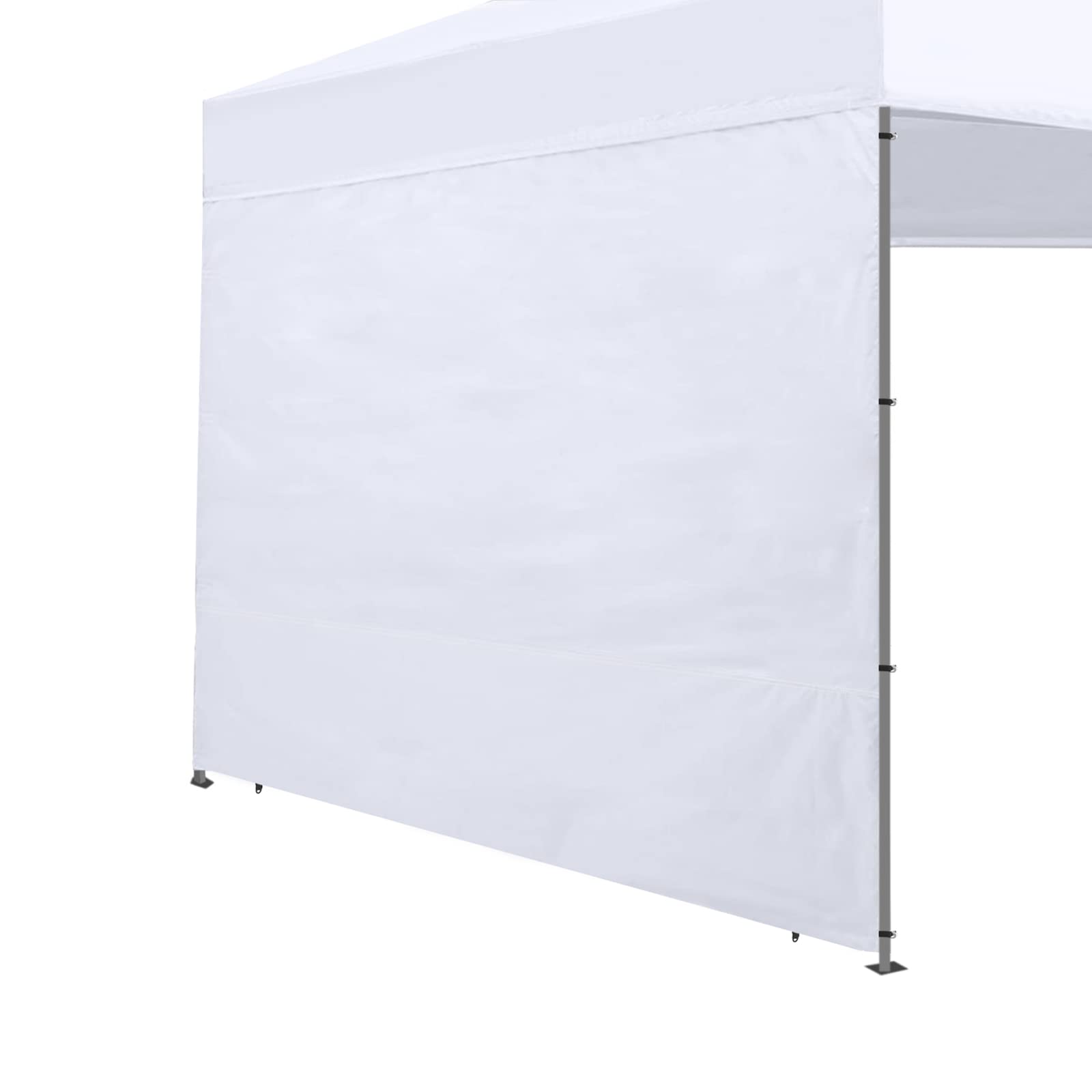 Photo 1 of Joramoy Instant SunWall for 10x10 Pop Up Canopy, Canopy Walls 10x10 for Outdoor Instant Canopies,1 Pack Sidewall Only (White)