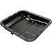 Evan-Fischer Transmission Oil Pan compatible with Subaru Impreza 99-2011 / Forester 99-2013 w/Drain Plug Automatic Transmission