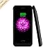 BSWHW For iPhone 6/6s Charger Case, 3500mAh 4.7 iPhone 6/6S Portable Battery Case with Pop-out Kickstand Extended Battery Pack Rechargeable Power Protection case Backup Juice Bank , Black
