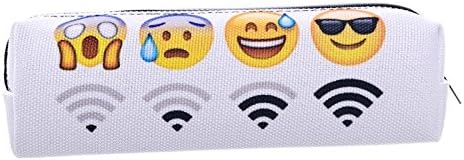 High Quality Emoji 3D Printing student pencil bag cosmetic bags