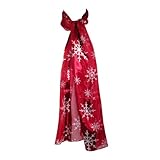 CTM® Womens Snowflake Scarf