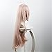 Xingwang Queen Anime Long Pink Cosplay Wig Women Girls' Party Wigs with Free Cap