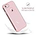 BENTOBEN iPhone 6S Plus Case, iPhone 6 Plus Case, Heavy Duty Shockproof 3 in 1 Slim Hybrid Hard PC Cover Soft Silicone Rubber Bumper Protective Phone Case for iPhone 6S Plus/6 Plus 5.5 Inch Rose Gold