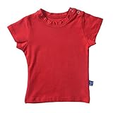 Lilax Baby Girls' Basic Short Sleeve Round Neck T-Shirt
