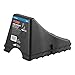 CURT 22800 Black Plastic Camper RV Wheel Chocks for Trailers, 2-Pack