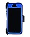 WallSkiN Turtle Series Cases for iPhone 5/5S/5SE (Only) Full Body Protection with Screen Protector & Kickstand & Holster - Midnight (Navy Blue/Blue)