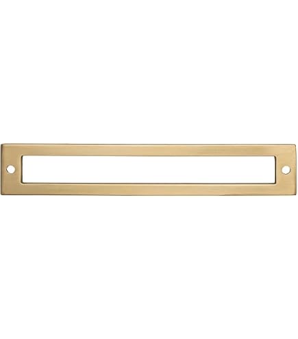 Top Knobs Hollin Backplate Honey Bronze