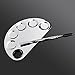 PIXNOR Makeup Palette Nail Art Polish Mixing Plate Stainless Steel 5 Holes Palette with Spatula Tool