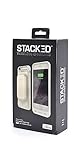 iPhone 6/6S Stack Pack (Gold) - Magnetic Wireless Charging Receiver Case, Removeable Battery Pack, Wall Charger
