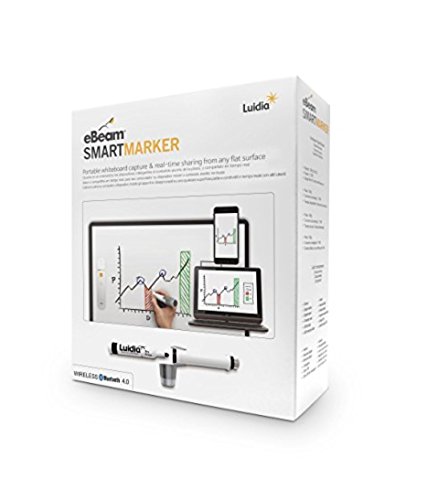 eBeam Smartmarker â€“ Luidia Smart marker- Interactive Digital Whiteboard â€“ No Special Markers â€“ Portable â€“ Create a Digital Copy of your Whiteboard Notes