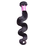 DFX Hair (TM) 8~30 inches 1 Bundle 100g Body Wave Brazilian Virgin Human Hair Extension, Natural Color