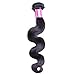 DFX Hair (TM) 8~30 inches 1 Bundle 100g Body Wave Brazilian Virgin Human Hair Extension, Natural Color