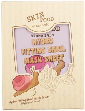 Skinfood Skin Food Hydro Fitting Snail Mask Sheet 5ct Korean Original From Korea