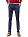 FlyHawk Cotton Linen Wild Casual Pants for Mens Slim-Fit Dress Stretch Pants Tapered Trousers