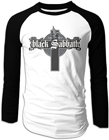 Greatest Hits Black Sabbath Man Long Sleeve Shirts Raglan Baseball
