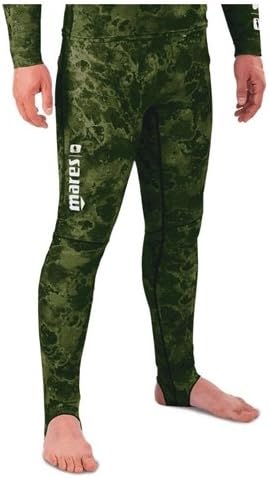 Mares Pure Instinct Mens Green Camo Rash Guard Pants (2X-Large, Green Camo)