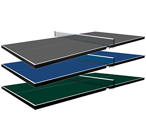Martin Kilpatrick Ping Pong Table for Billiard Table | Conversion Table Tennis Game Table | Table Tennis Table w/ Warranty | Conversion Top for Pool Table Games | Table Top Games | Ping Pong Table Top, Grey